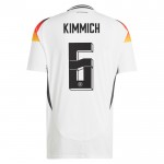 Günstige Fußballtrikots Deutschland Kimmich 6 Heimtrikot EURO 2024 Kurzarm
